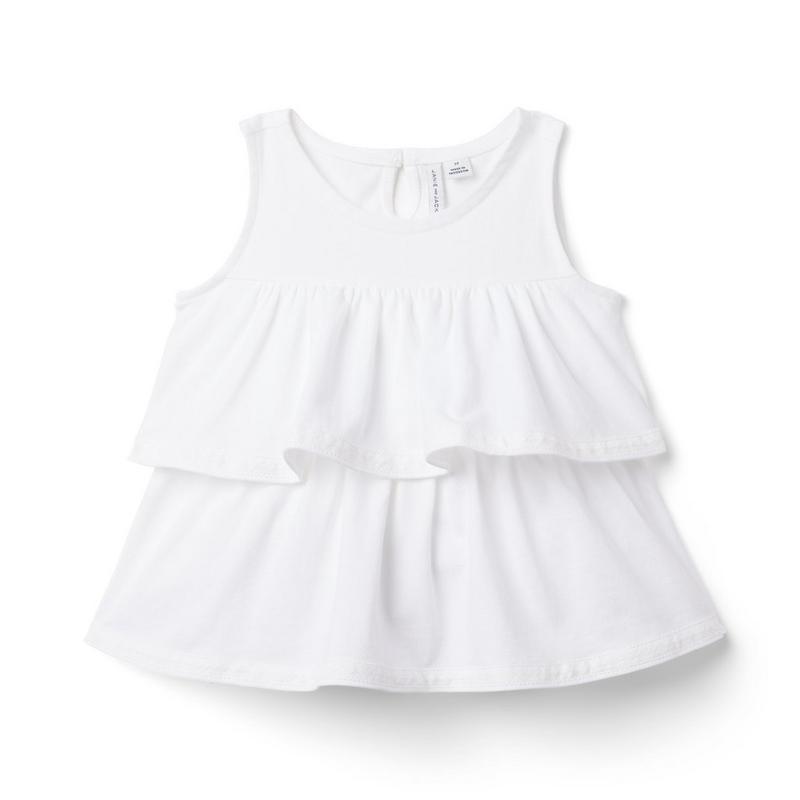 Tiered Ruffle Jersey Top - Janie And Jack